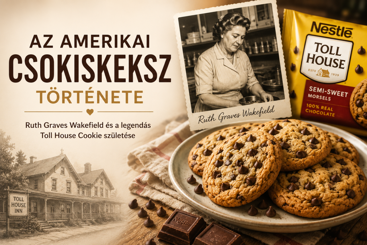 Az amerikai csokiskeksz története: hogyan született meg a híres Nestlé Toll House Cookie?